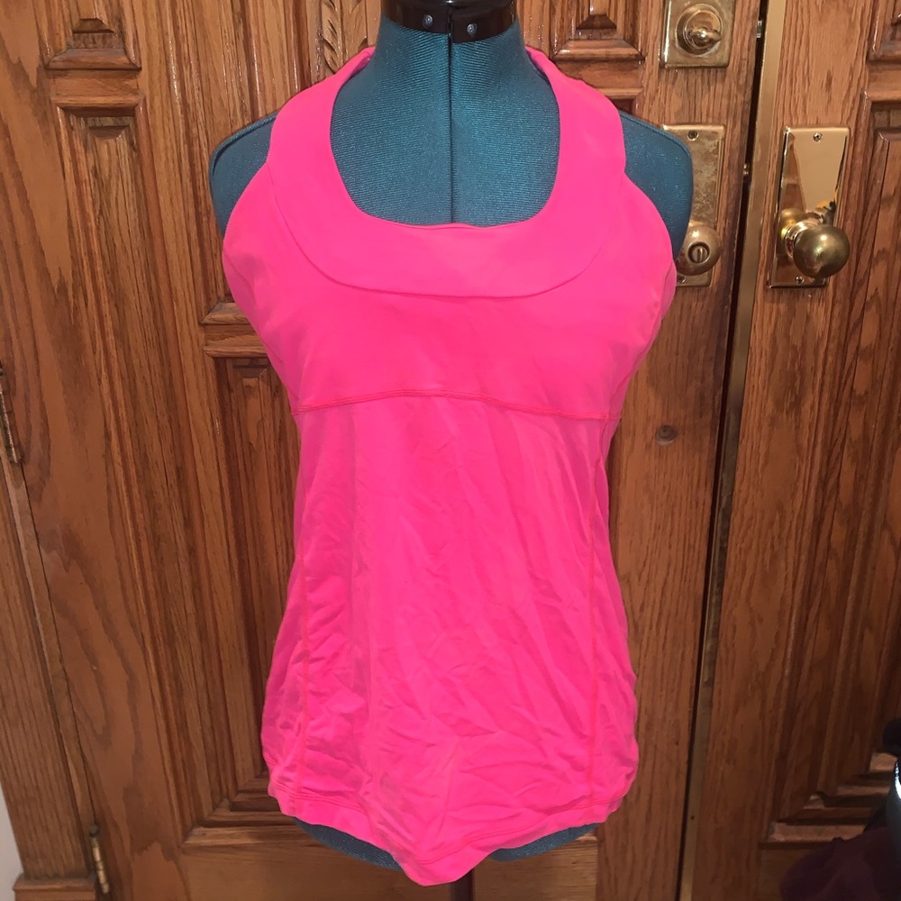 Lululemon scoop neck tank size 12